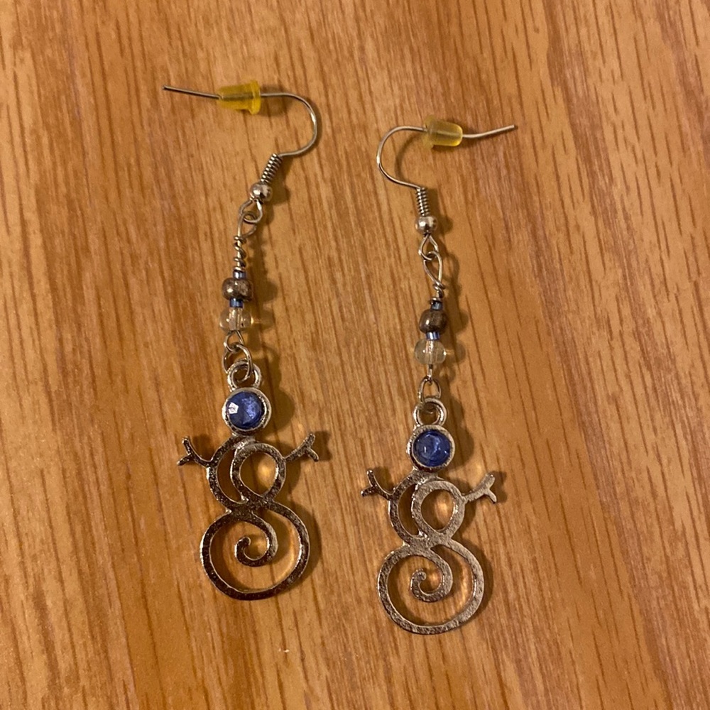 Snowmen earrings